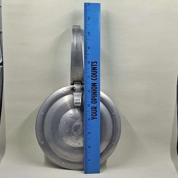 Vintage Aluminum Space Age Silent Butler - Picture 7 of 7